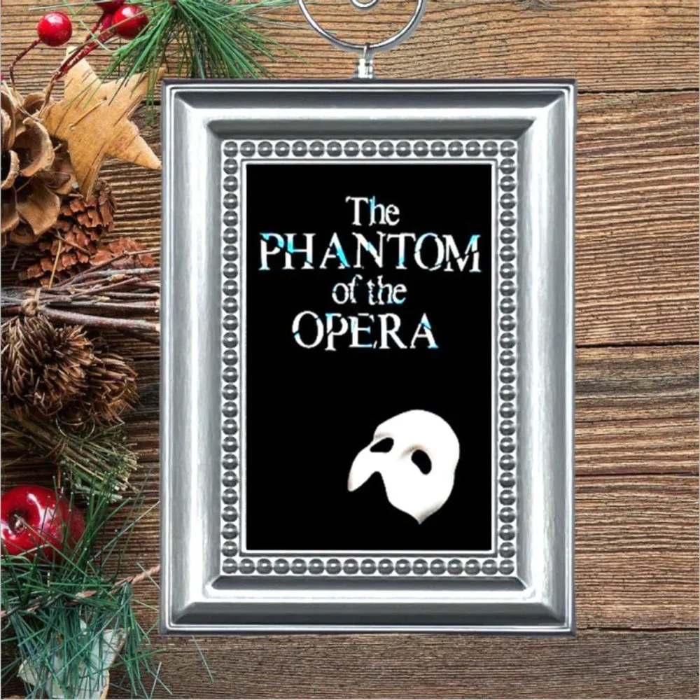 The Phantom Of The Opera Broadway Musical Christmas‎ Tree Ornament